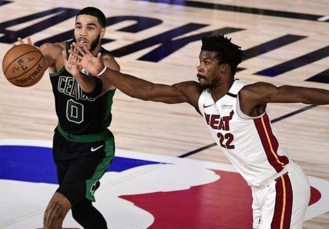  巴特勒28+10+8，热火终结凯尔特人七连胜  