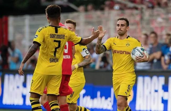 6 桑乔助攻双响多特边路进攻再焕新生  